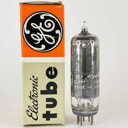 (1) Tested Strong GE 12R5 Tube and Box Code 58-17 General Electric Power Tube