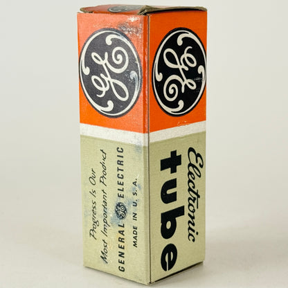 (1) Tested Strong GE 12R5 Tube and Box Code 58-17 General Electric Power Tube
