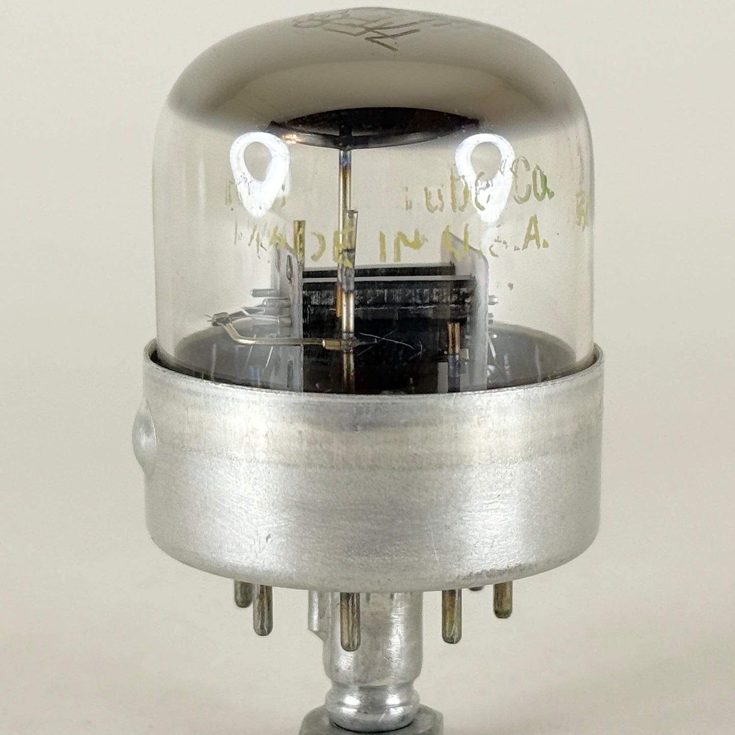 (1) Tested Rad Tel 7F8 Tube and Box Code 1-66 Dual Triode Loctal Vacuum Tube (a)