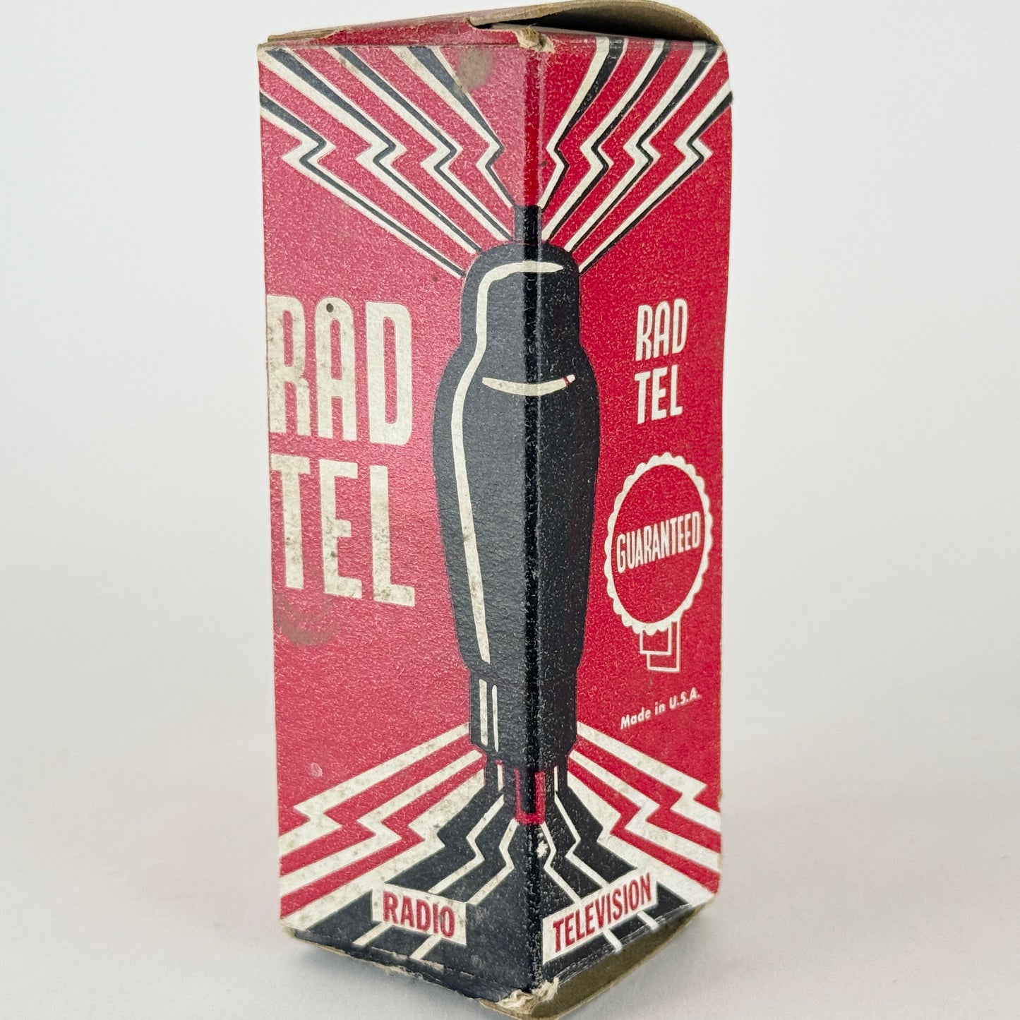 (1) Tested Rad Tel 7F8 Tube and Box Code 1-66 Dual Triode Loctal Vacuum Tube (a)