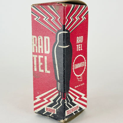 (1) Tested Rad Tel 7F8 Tube and Box Code 1-66 Dual Triode Loctal Vacuum Tube (a)