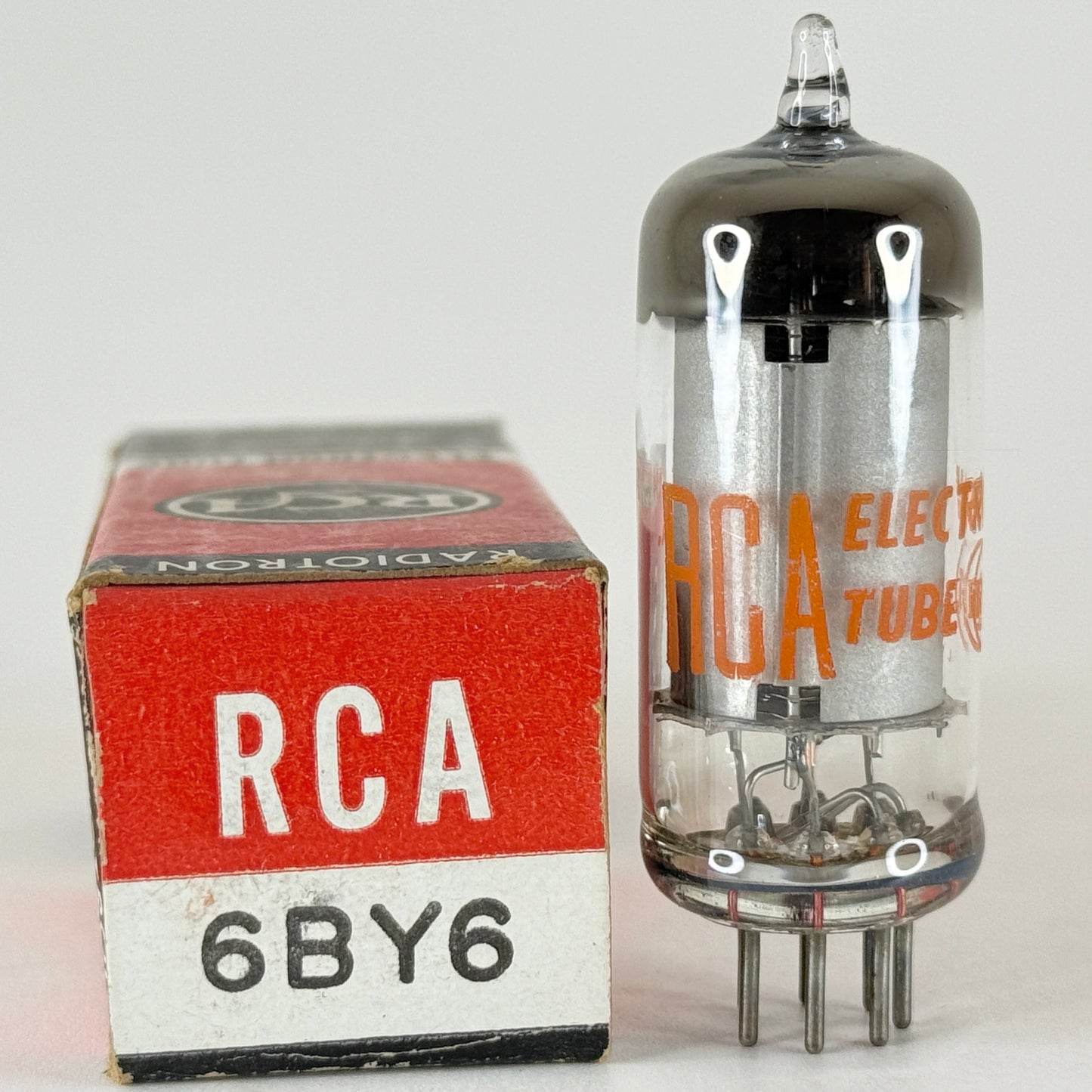 (1) Tested Strong RCA 6BY6 Tube with Box Date Code BK Heptode Vacuum Tube