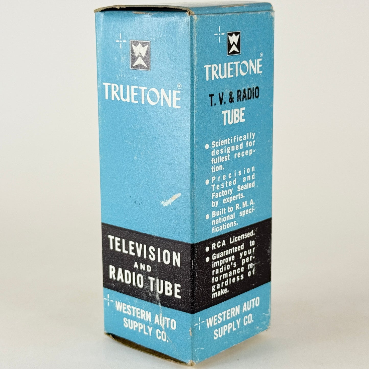 (1) Tested Truetone 6AX4GTB Tube with Box Date Code 6513 6AX4 GTB Rectifier Tube