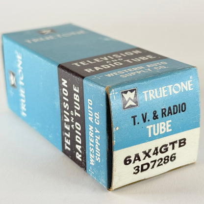 (1) Tested Truetone 6AX4GTB Tube with Box Date Code 6513 6AX4 GTB Rectifier Tube