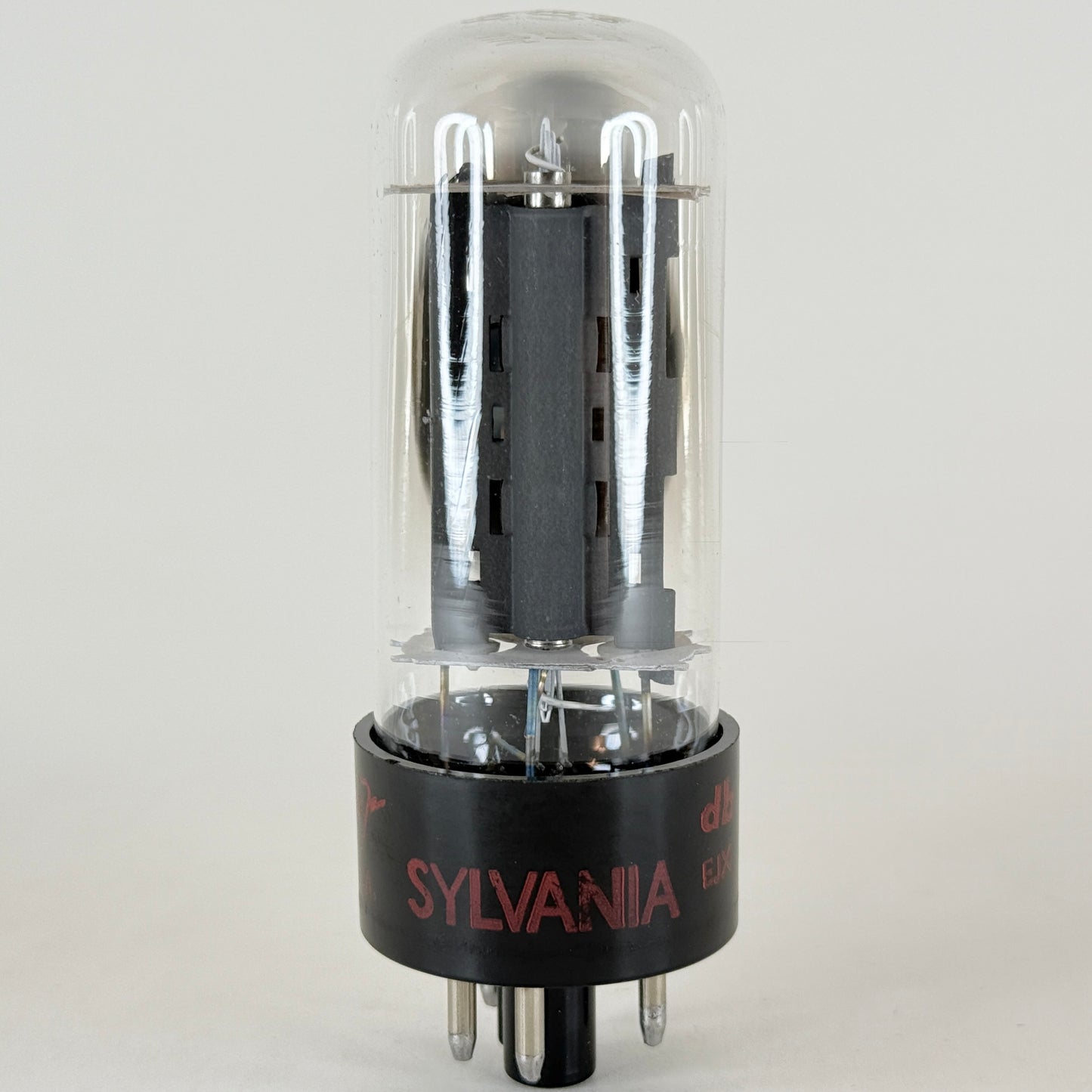 (1) Tested Sylvania 6AU4GTA Tube with Box Code db EJX 6AU4 GTA Rectifier Tube