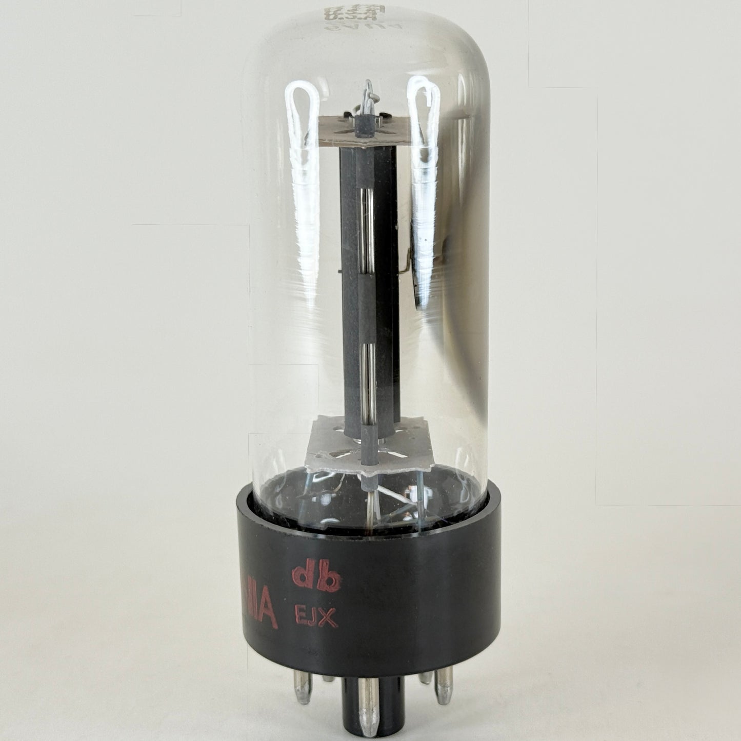 (1) Tested Sylvania 6AU4GTA Tube with Box Code db EJX 6AU4 GTA Rectifier Tube