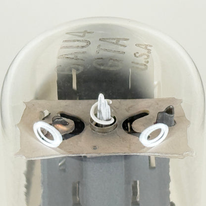 (1) Tested Sylvania 6AU4GTA Tube with Box Code db EJX 6AU4 GTA Rectifier Tube