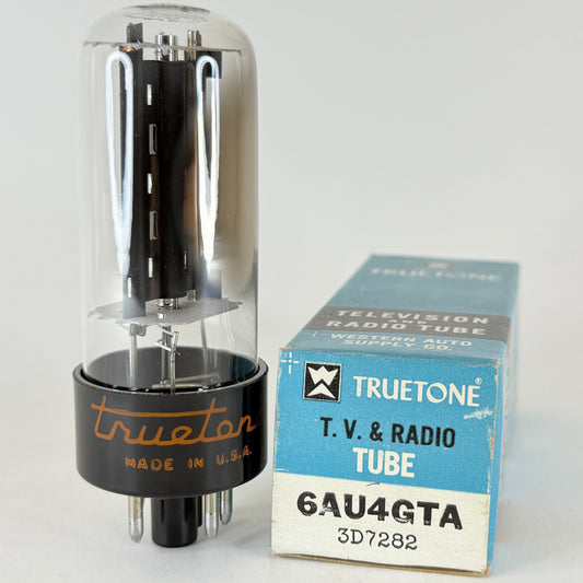 (1) Tested Truetone 6AU4GTA Tube with Box Code 6513 RCA EIA Rectifier Tube (a)