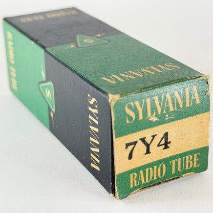 (1) Tested Sylvania 7Y4 Tube with Box Code 3-52 Loctal Tube Rectifier Tube