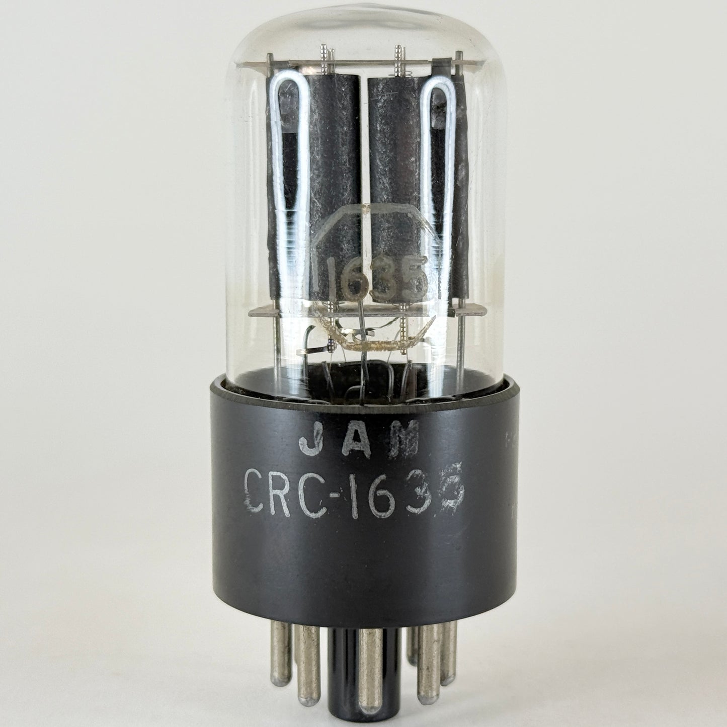 (1) Tested 1944 RCA JAN CRC 1635 Tube Date Code H4E Mil Spec Dual Triode Tube