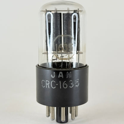 (1) Tested 1944 RCA JAN CRC 1635 Tube Date Code H4E Mil Spec Dual Triode Tube
