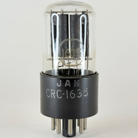 (1) Tested 1944 RCA JAN CRC 1635 Tube Date Code H4E Mil Spec Dual Triode Tube