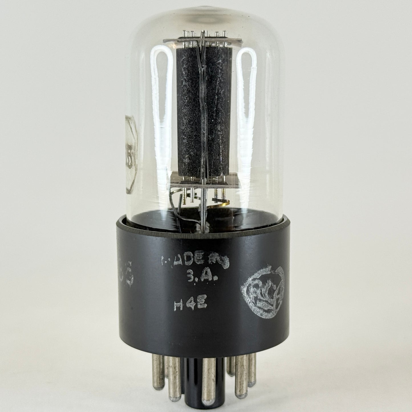 (1) Tested 1944 RCA JAN CRC 1635 Tube Date Code H4E Mil Spec Dual Triode Tube