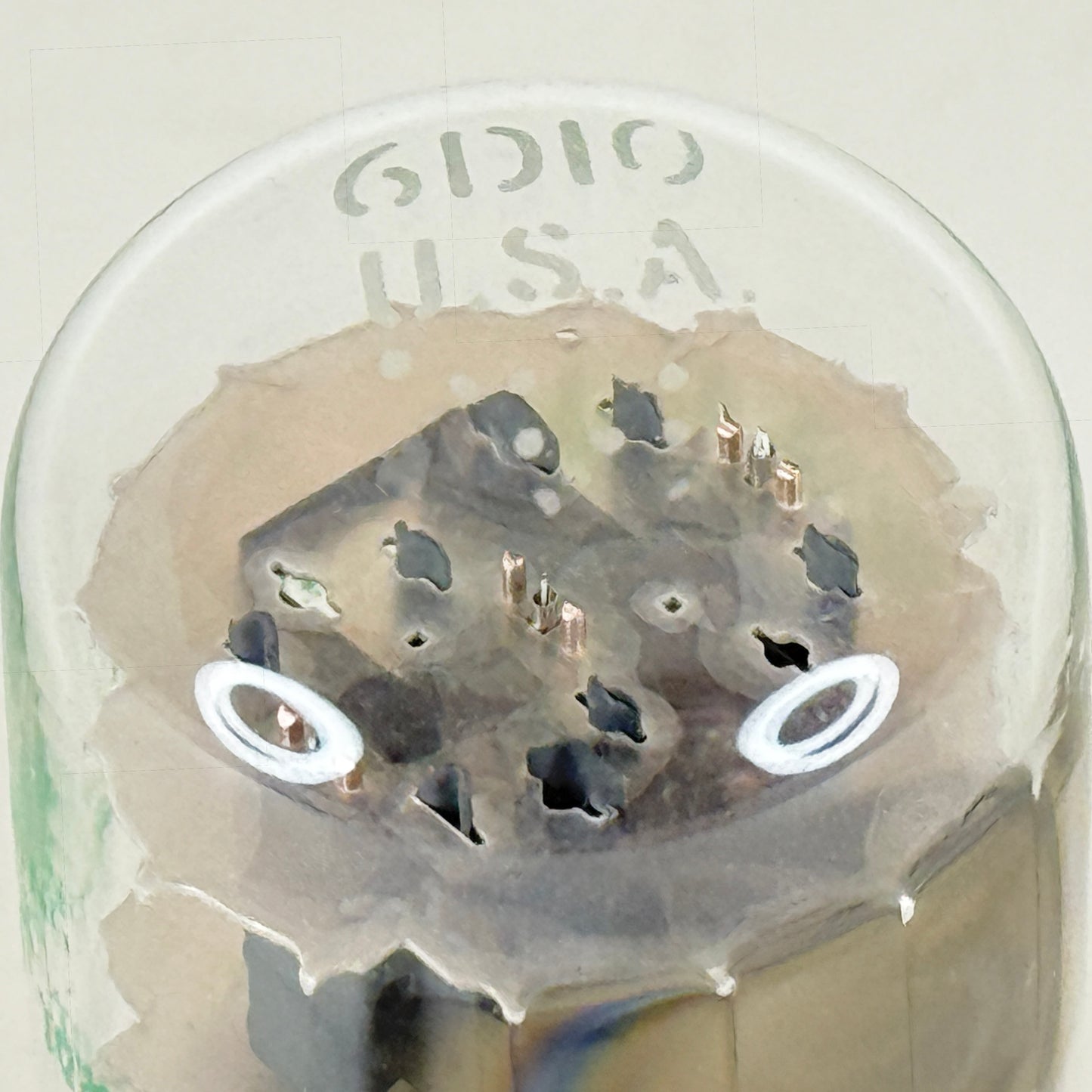 (1) Tested DuMont 6D10 Tube with Box High Mu Triple Triode Vacuum Tube