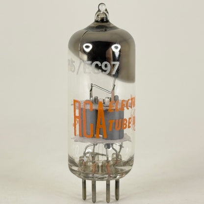 (1) Tested RCA 6FY5 EC97 Tube with Box Great Britain Code BQ High Mu Triode (a)