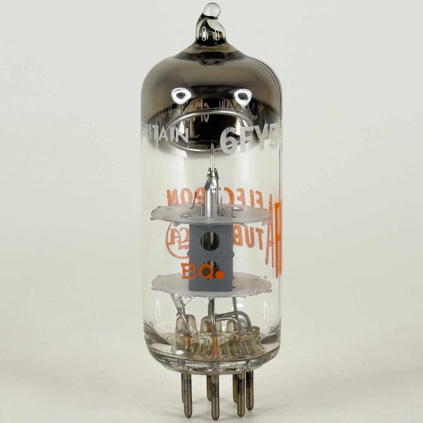 (1) Tested RCA 6FY5 EC97 Tube with Box Great Britain Code BQ High Mu Triode (a)