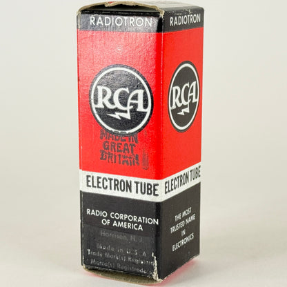 (1) Tested RCA 6FY5 EC97 Tube with Box Great Britain Code BQ High Mu Triode (a)