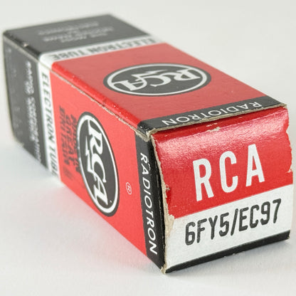 (1) Tested RCA 6FY5 EC97 Tube with Box Great Britain Code BQ High Mu Triode (a)