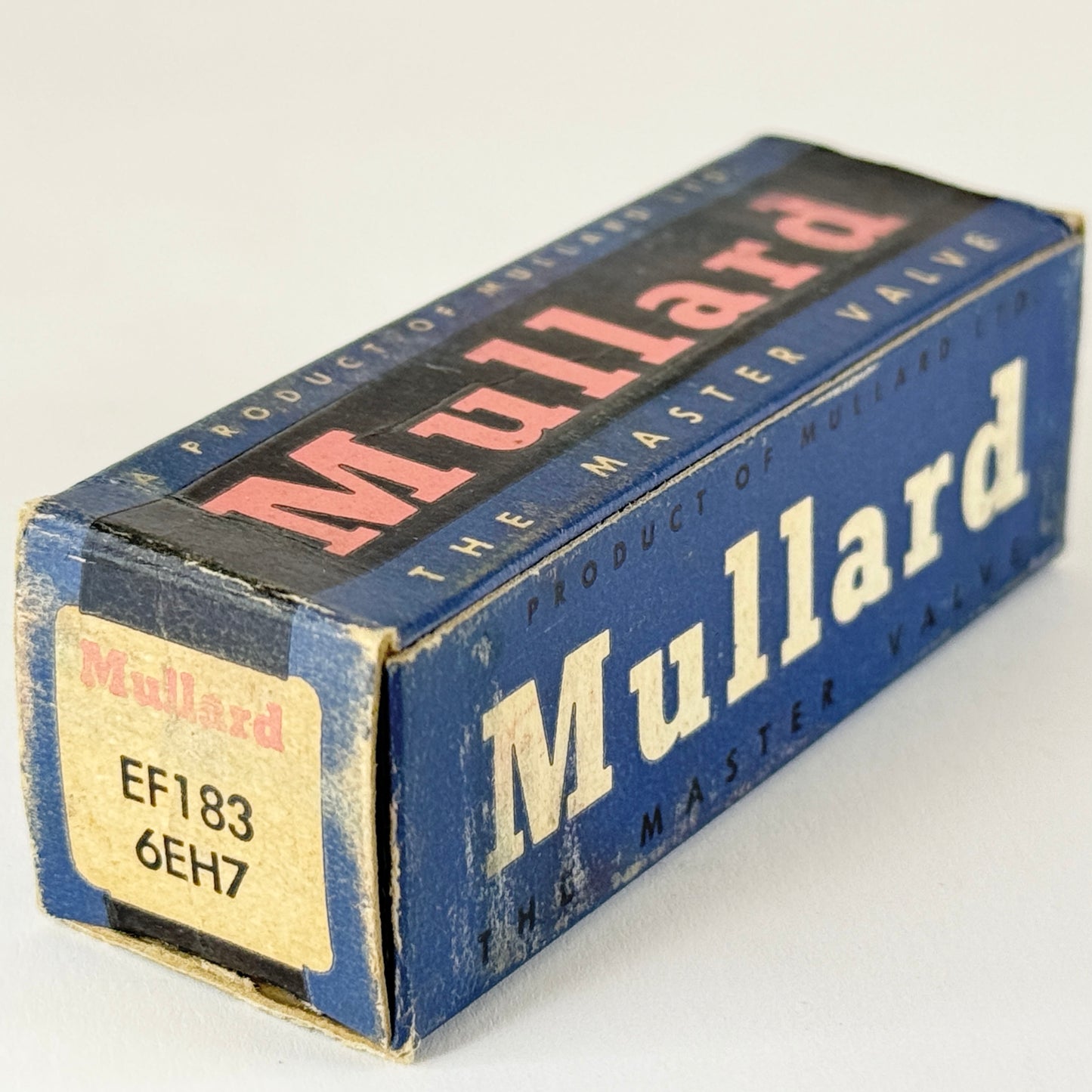 (1) Tested Mullard Blackburn 6EH7 EF183 Tube with Box Etched Date Code B1J4