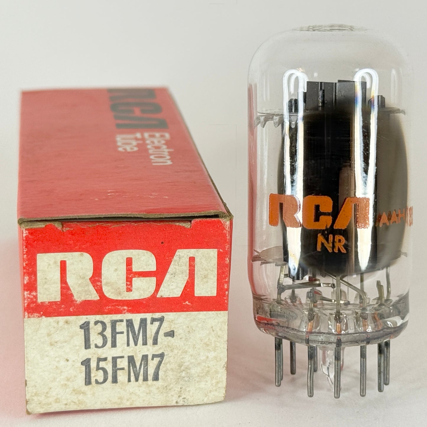 (1) Tested RCA 13FM7 15FM7 Tube with Box Date Code NR AAH Oscillator Amplifier