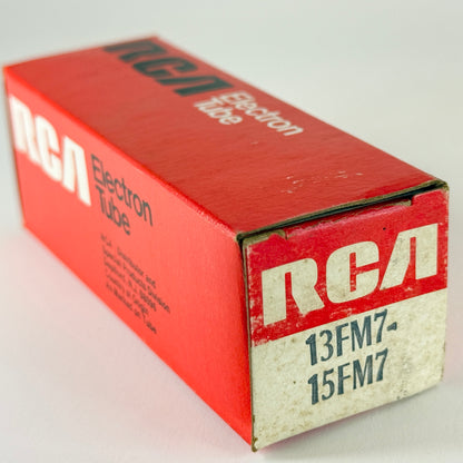 (1) Tested RCA 13FM7 15FM7 Tube with Box Date Code NR AAH Oscillator Amplifier