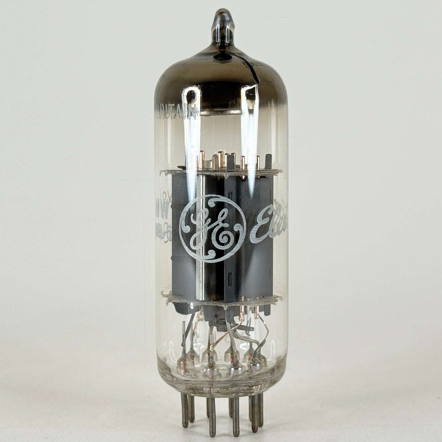 (1) Tested GE Mullard Blackburn 6DX8 ECL84 Tube with Box Etched Code B61L1