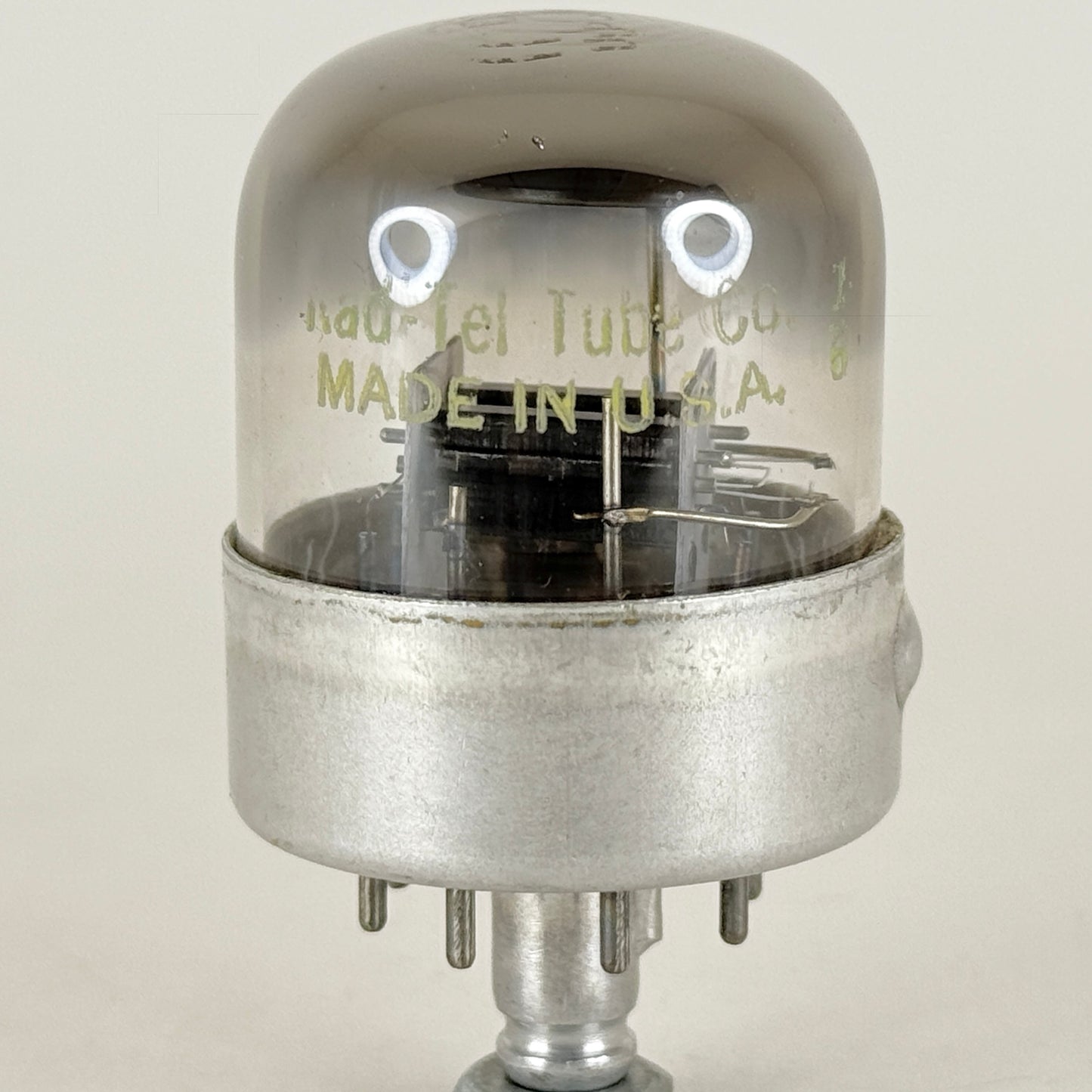 (1) Tested Very Strong Rad Tel 7F8 Tube Code 1-66 Dual Triode Loctal Tube (b)