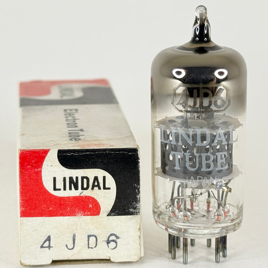 (1) Tested Lindal 4JD6 Tube with Box Made in Japan Pentode Vacuum Tube