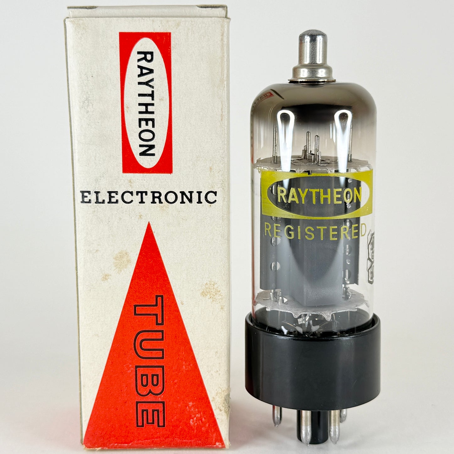 (1) Tested Raytheon 6BQ6GTB 6CU6 Tube with Box Date Code H-16 Made in Japan