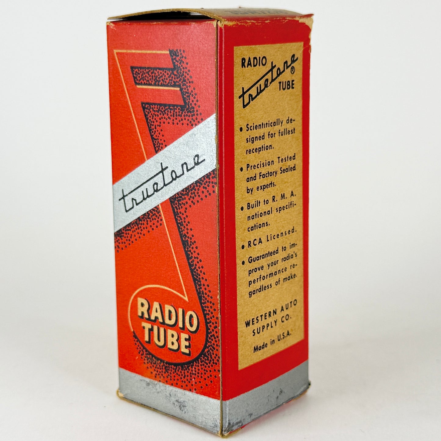 (1) Tested Truetone 6AV5GT Tube Date Code 448 RCA EIA 6AV5 GT Power Vacuum Tube