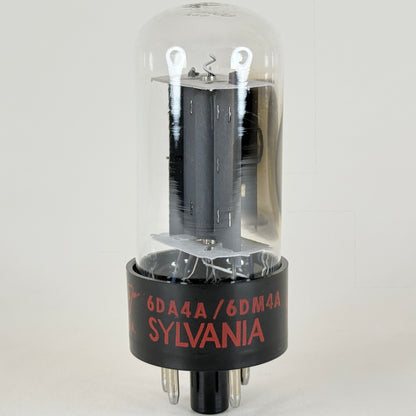 (1) Tested Sylvania 6DA4A 6DM4A Tube with Box Red Letters Code dc EDP Rectifier