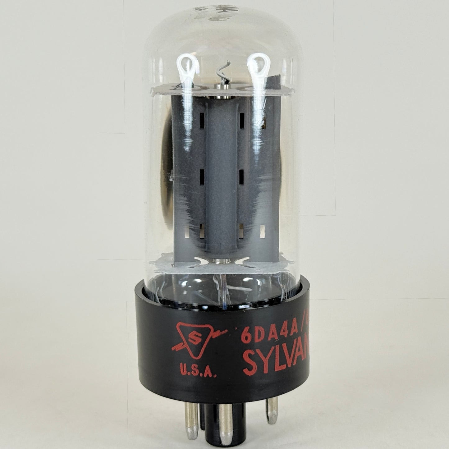 (1) Tested Sylvania 6DA4A 6DM4A Tube with Box Red Letters Code dc EDP Rectifier