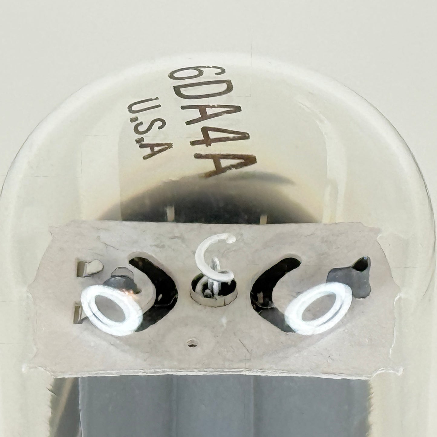 (1) Tested Sylvania 6DA4A 6DM4A Tube with Box Red Letters Code dc EDP Rectifier
