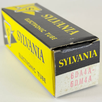 (1) Tested Sylvania 6DA4A 6DM4A Tube with Box Red Letters Code dc EDP Rectifier