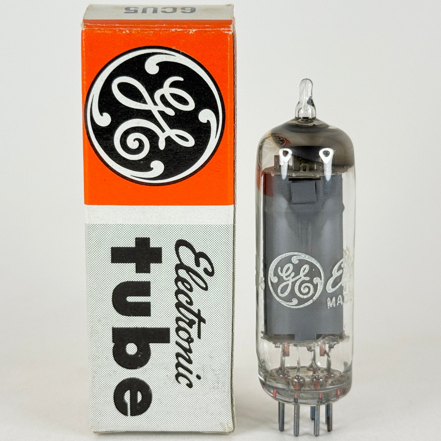 (1) Tested GE 6CU5 with Box Date Code LW General Electric Power Pentode Tube