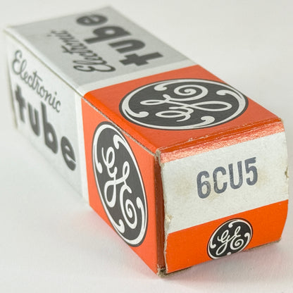 (1) Tested GE 6CU5 with Box Date Code LW General Electric Power Pentode Tube