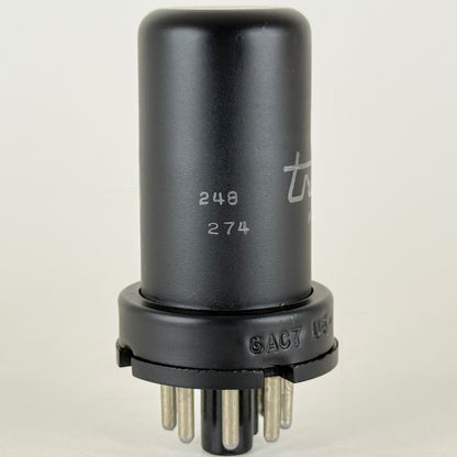(1) Tested Truetone 6AC7 Tube Date Code 248 Sharp Cut Off Pentode Vacuum Tube