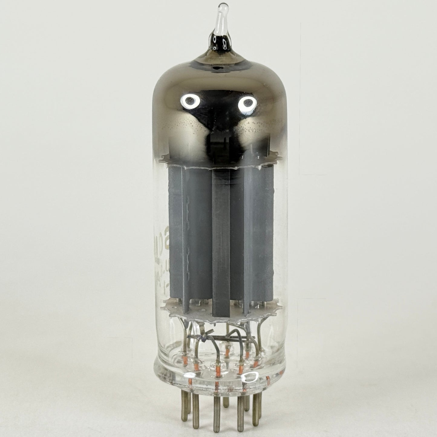 (1) Tested Tung Sol 6CG7 Tube with Box Date Code PY-1 Gray Plates Twin Triode