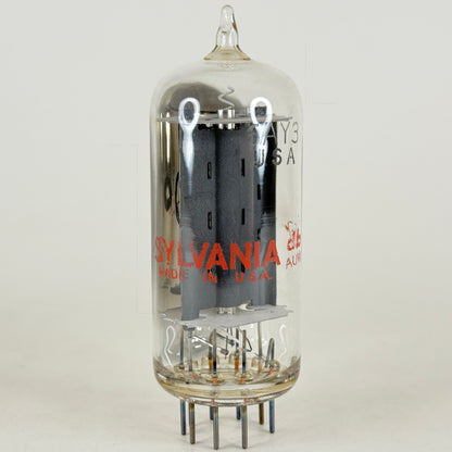(1) Tested Very Strong Sylvania 6AY3 Tube with Box Code db AUW Rectifier Tube