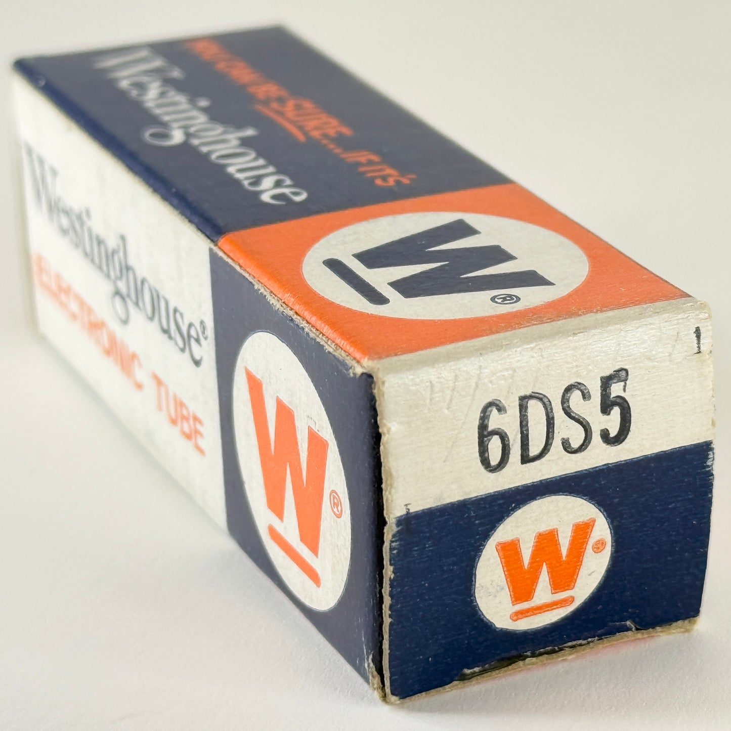 (1) Tested Westinghouse 6DS5 Tube and Box Date Code 61-26 Beam Power Vacuum Tube