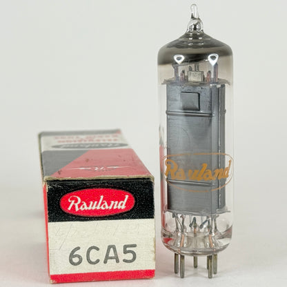 (1) Tested Rauland 6CA5 Tube with Box Date Code 6122 RCA EIA Beam Power Tube