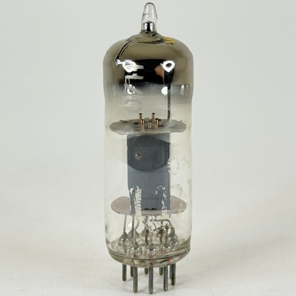 (1) Tested Strong IBM 7062 Tube ◿8A Thick Gray Plates Tall D Banded Halo Getter