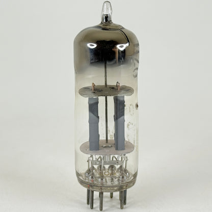 (1) Tested Strong IBM 7062 Tube ◿8A Thick Gray Plates Tall D Banded Halo Getter