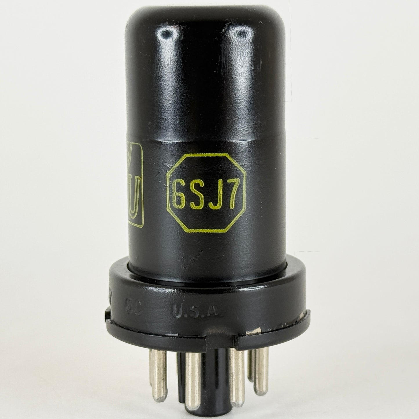 (1) Tested Western Union 6SJ7 Tube Date Code 6622 RCA EIA Pentode Vacuum Tube