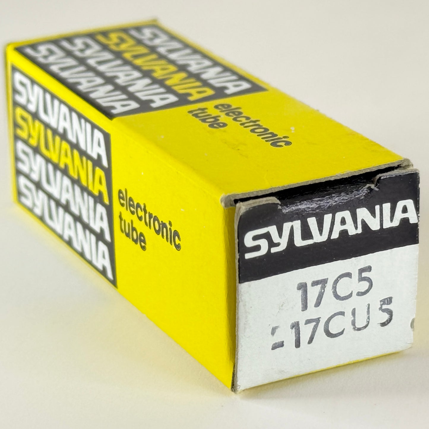 (1) Tested Sylvania 17C5 17CU5 Tube with Box Date Code ABC hh 17C5 Tube 17CU5
