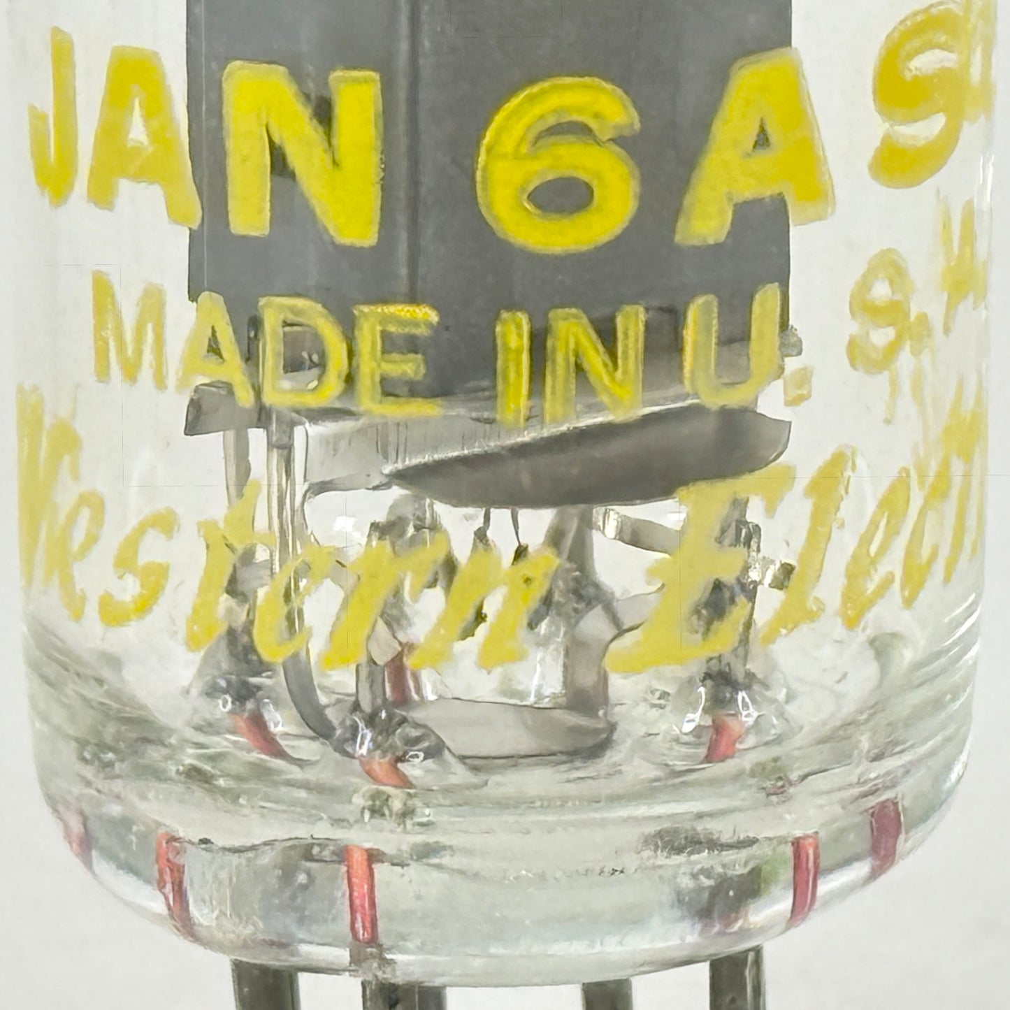 Tested Matched Pair Western Electric JAN 6AS6 Tubes Dual Control Pentode Tubes