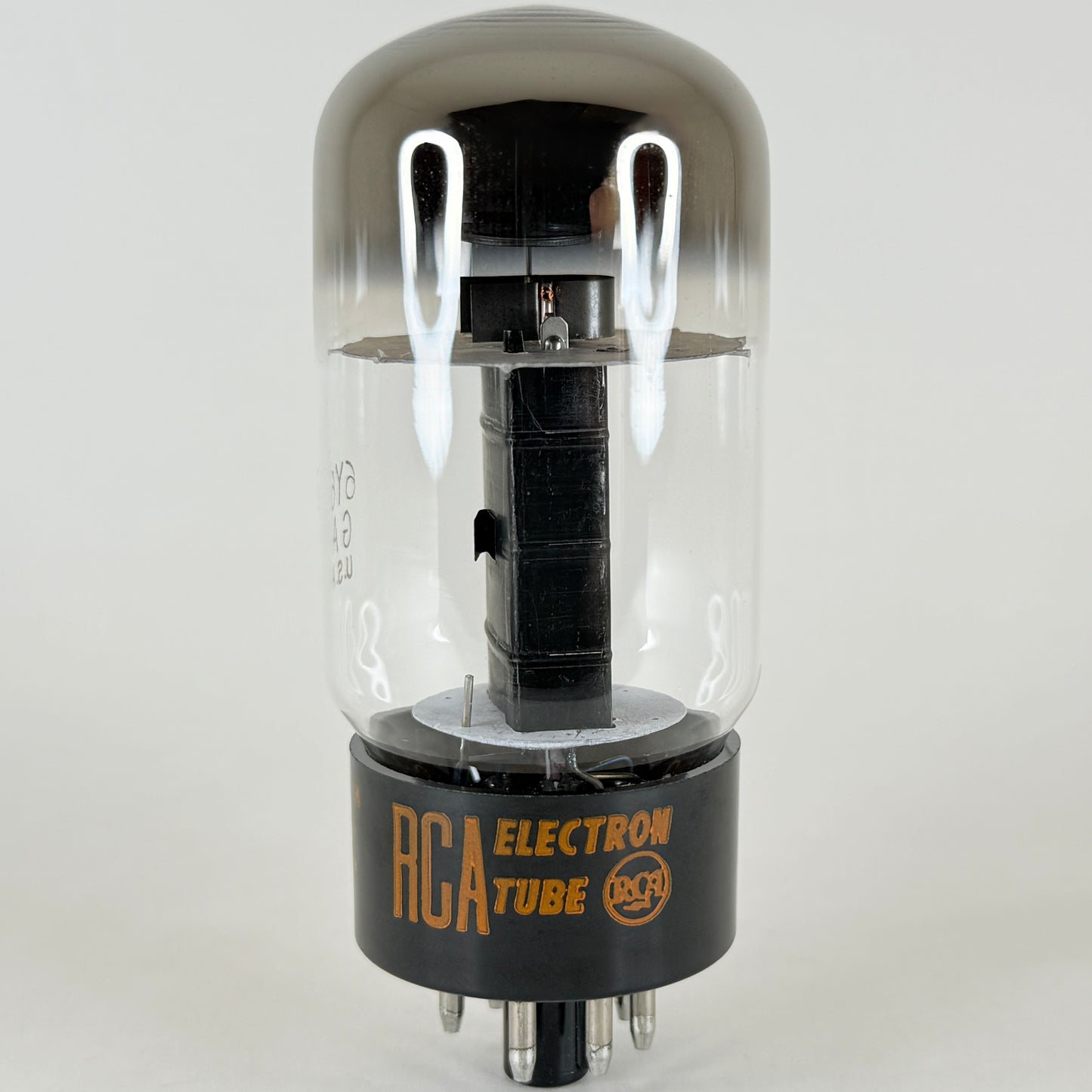 (1) Tested Strong RCA 6Y6GA Tube Date Code AB RCA 6Y6 Black Plate Beam Power