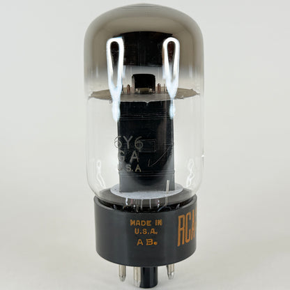 (1) Tested Strong RCA 6Y6GA Tube Date Code AB RCA 6Y6 Black Plate Beam Power