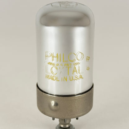 (1) Tested Balanced 1944 Philco 7A6 Tube Code P4 Loctal Double Diode Loktal Tube