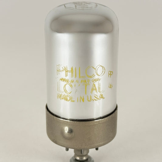 (1) Tested Balanced 1944 Philco 7A6 Tube Code P4 Loctal Double Diode Loktal Tube